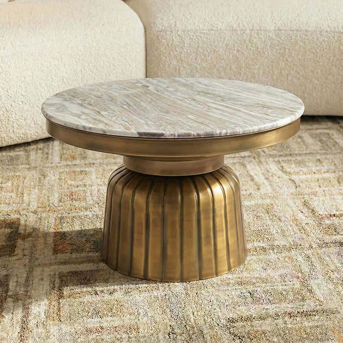 Toronto Marble Crest Coffee Table