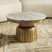 Toronto Marble Crest Coffee Table