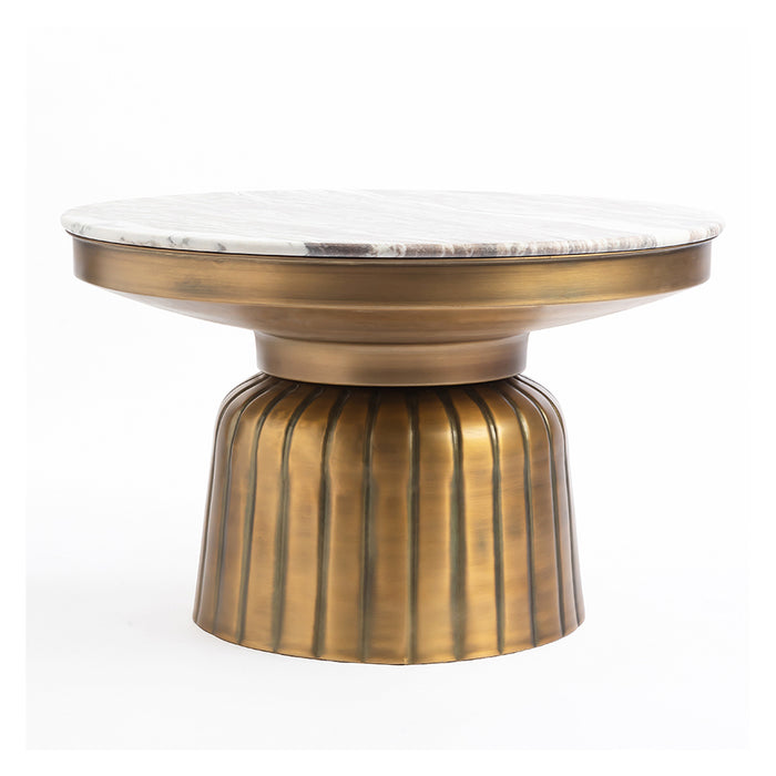 Toronto Marble Crest Coffee Table