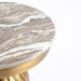Toronto Marble Crest Side Table