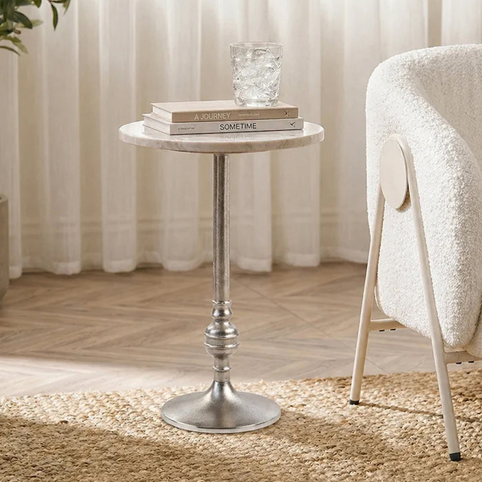 Marble Rise Side Table