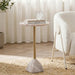 Marble Column Luxe Table