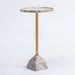 Marble Column Luxe Table