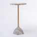 Marble Column Luxe Table