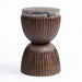 Marble Crest Hardwood Side Table