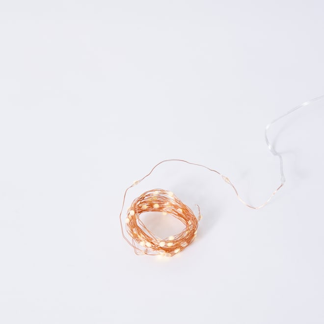 Luminous Bright String Light (Outdoor Battery) - Copper, 600cm (L)