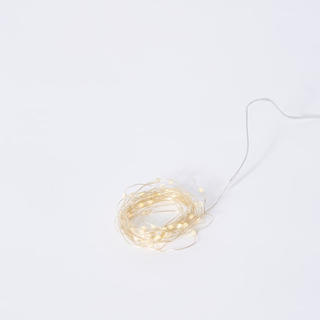 Luminous Bright String Light (Outdoor Battery) - Gold, 600cm (L)