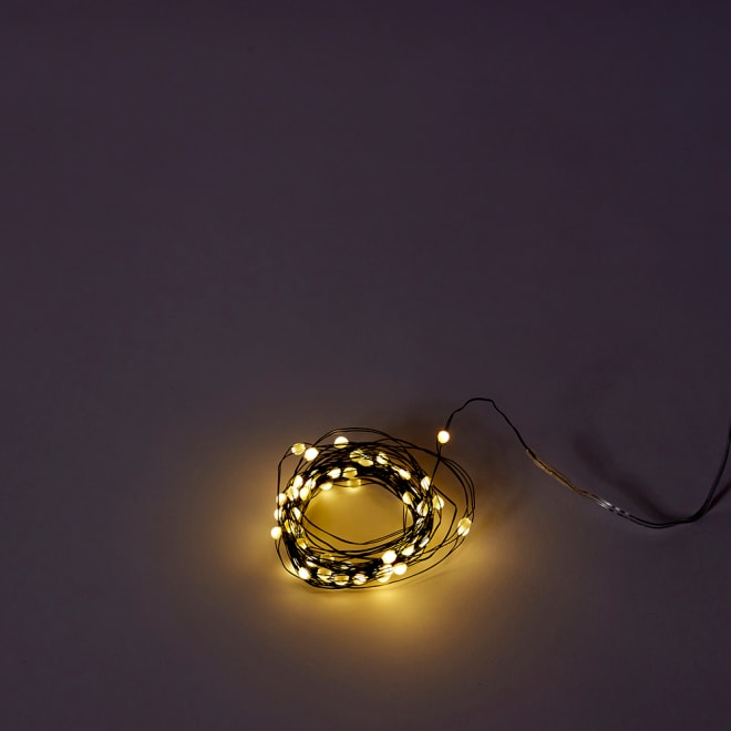 Luminous Bright String Light (Outdoor Battery) - Green, 600cm (L)