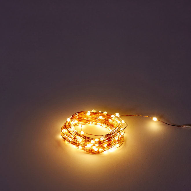 Luminous Bright String Light (Outdoor Adapter) - Copper, 1000cm (L)