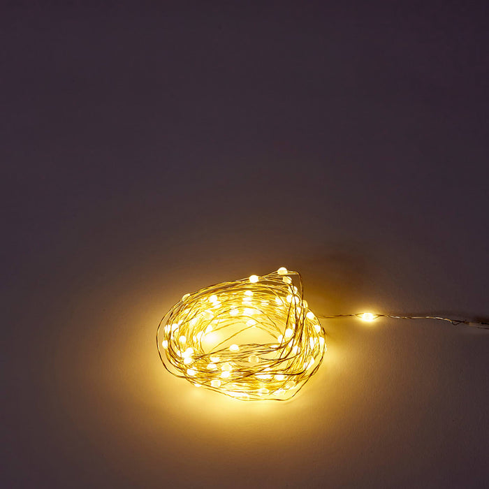 Luminous Bright String Light (Outdoor Adapter) - Gold, 10mcm (L)