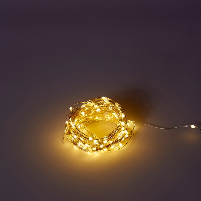 Luminous Bright String Light (Outdoor Adapter) - Silver, 2000cm (L)