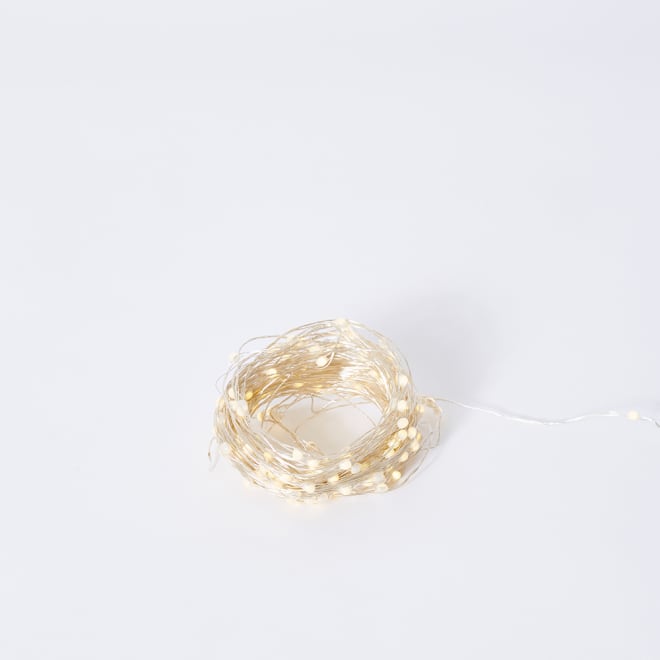 Luminous Bright String Light (Outdoor Adapter) - Silver, 2000cm (L)
