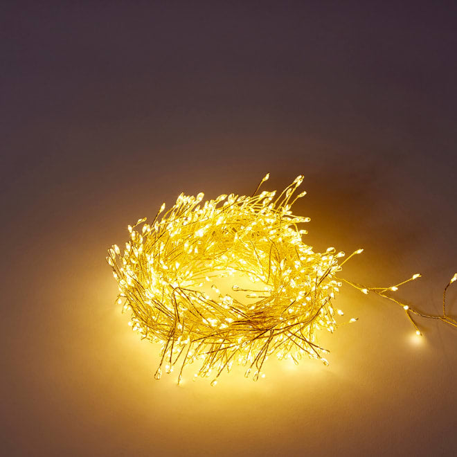 Luminous Firecracker String Light (Outdoor Adapter) - Gold, 1000cm (L)
