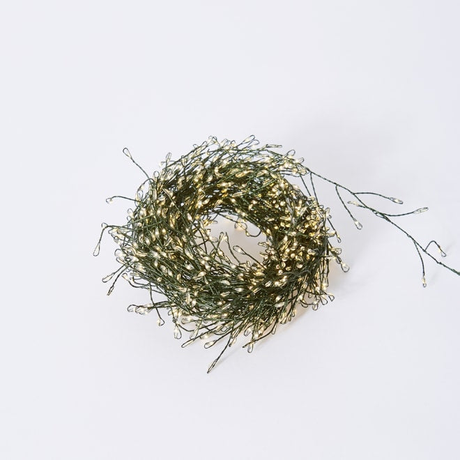 Luminous Firecracker String Light (Outdoor Adapter) - Green, 1000cm (L)