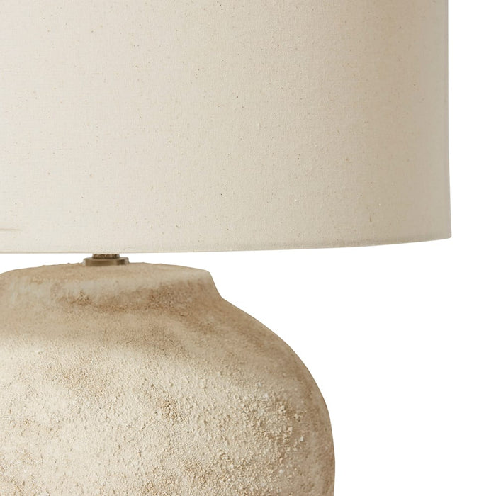 Deacon (DS) Table Lamp - Beige, 50cm (H)