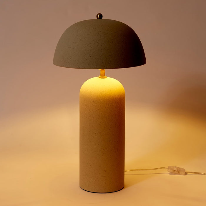 Monroe Table Lamp Pack of 1 - Sand, 58cm (H)