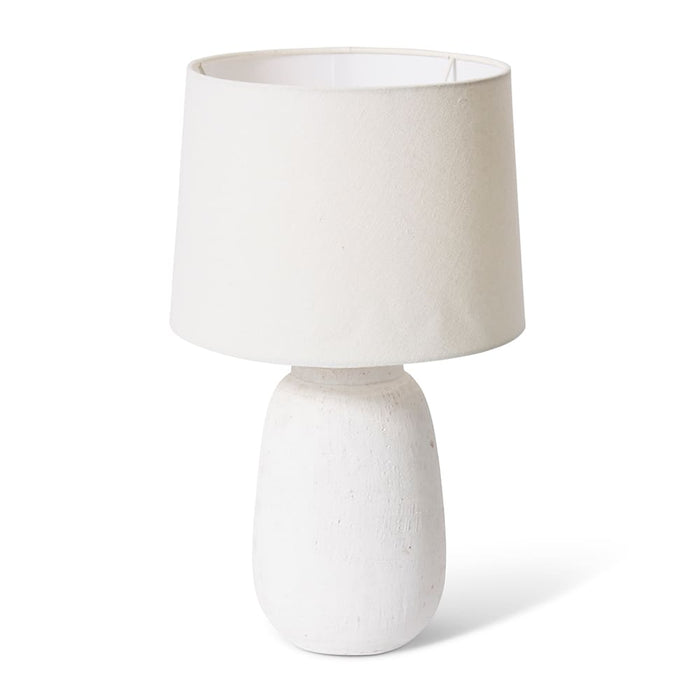 Jelani Table Lamp - White, 44cm (H)