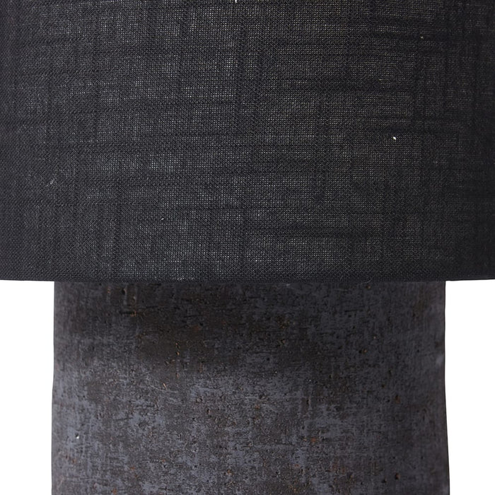 Ashanti (DS) Table Lamp - Black, 39cm (H)