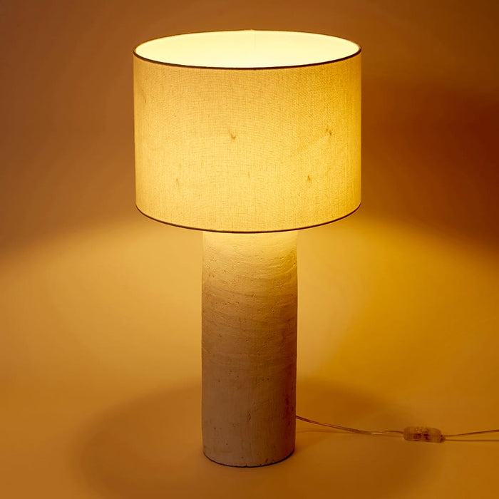 Foluke (DS) Table Lamp - White, 68cm (H)
