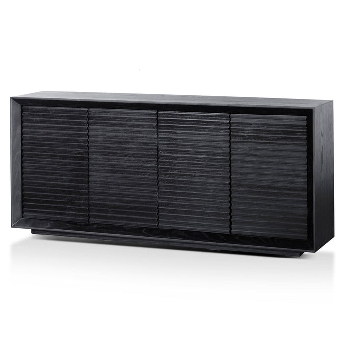 Calibre Furniture Maribel 1.8m Wooden Sideboard - Black Oak