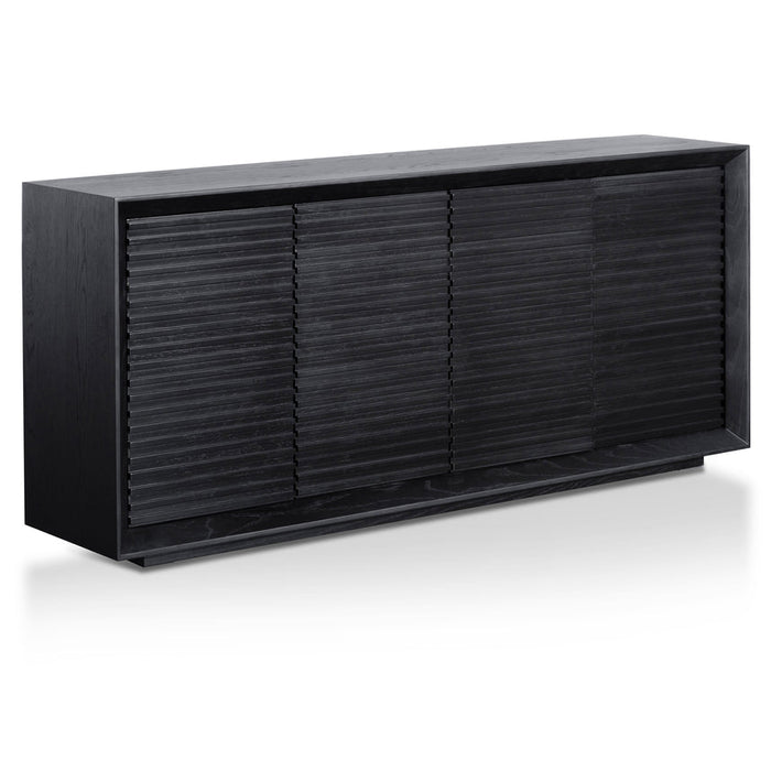 Calibre Furniture Maribel 1.8m Wooden Sideboard - Black Oak