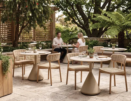 Maya Dining Chair - Outdoor - Rope, Wood