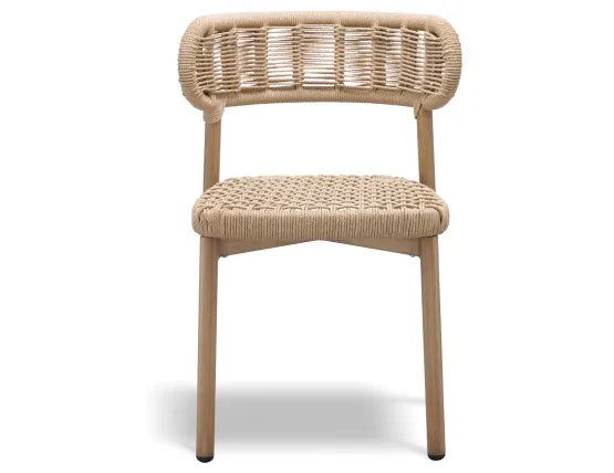Maya Dining Chair - Outdoor - Rope, Wood