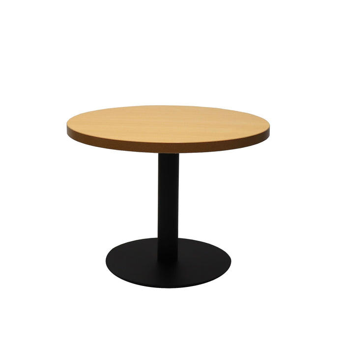 Estilo Round Coffee Table - Beech - Black P/C