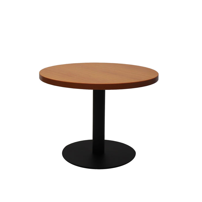 Estilo Round Coffee Table - Cherry - Black P/C