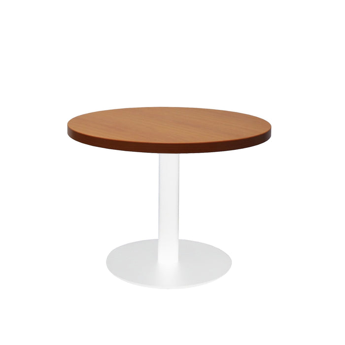 Estilo Round Coffee Table - Cherry - White P/C