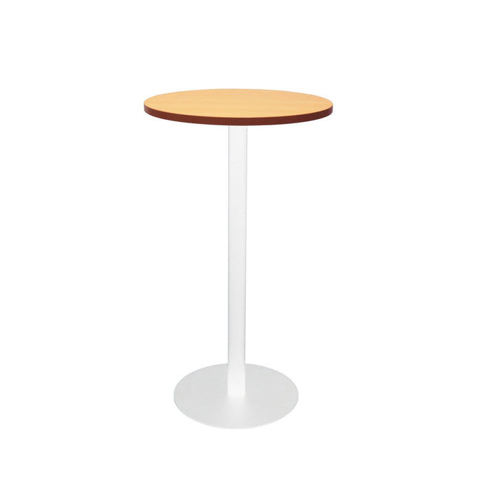Estilo Round Dry Bar Table - Beech - White P/C