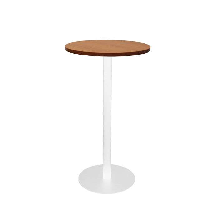 Estilo Round Dry Bar Table - Cherry - White P/C