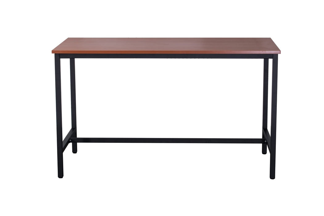 High Bar Table - Cherry Top/Black Satin Base