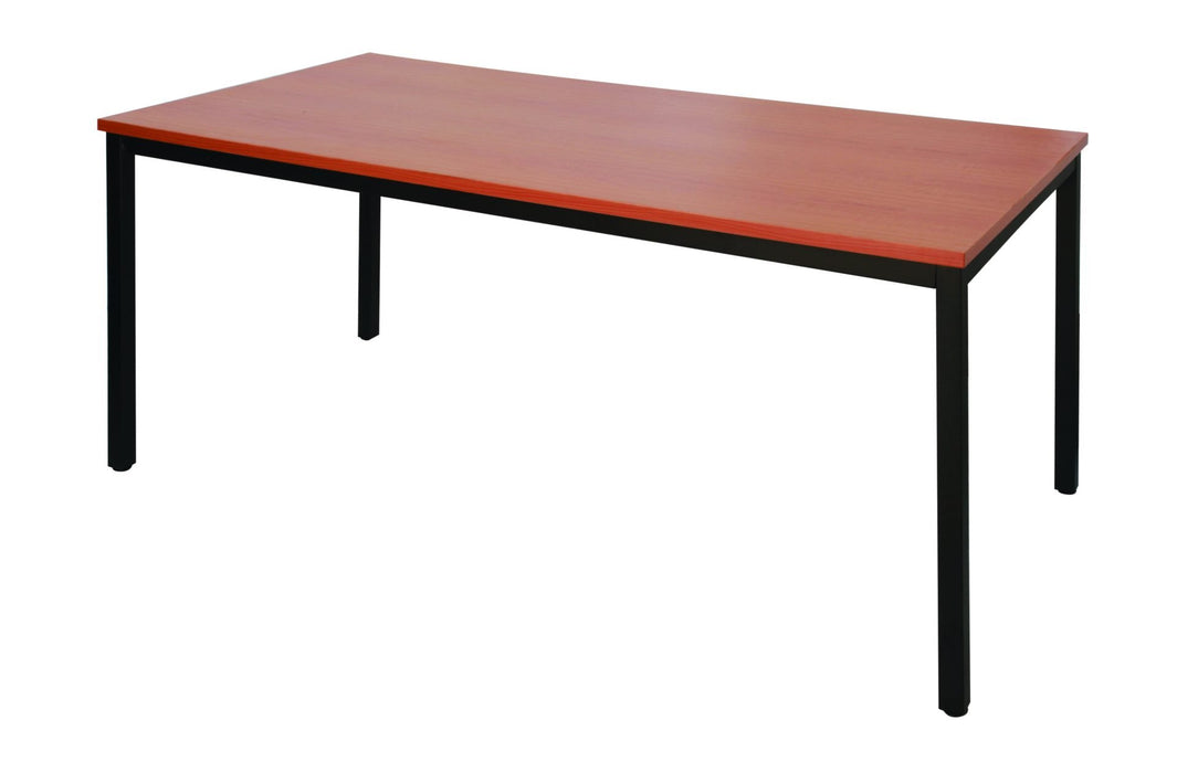 Rapidline Steel Frame Table - 1500mm x 750mm x 730mm H - Cherry