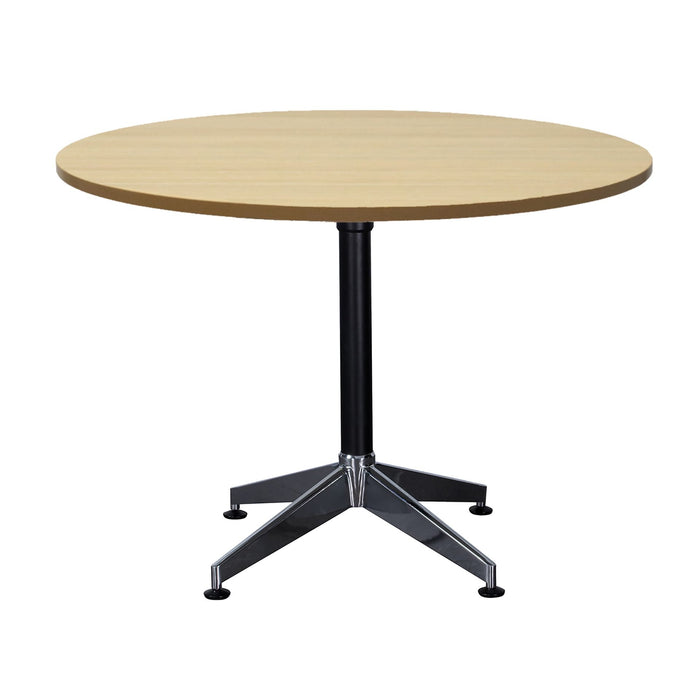 Typhoon 4 Star Round Table - 1200mm Dia - Natural Oak