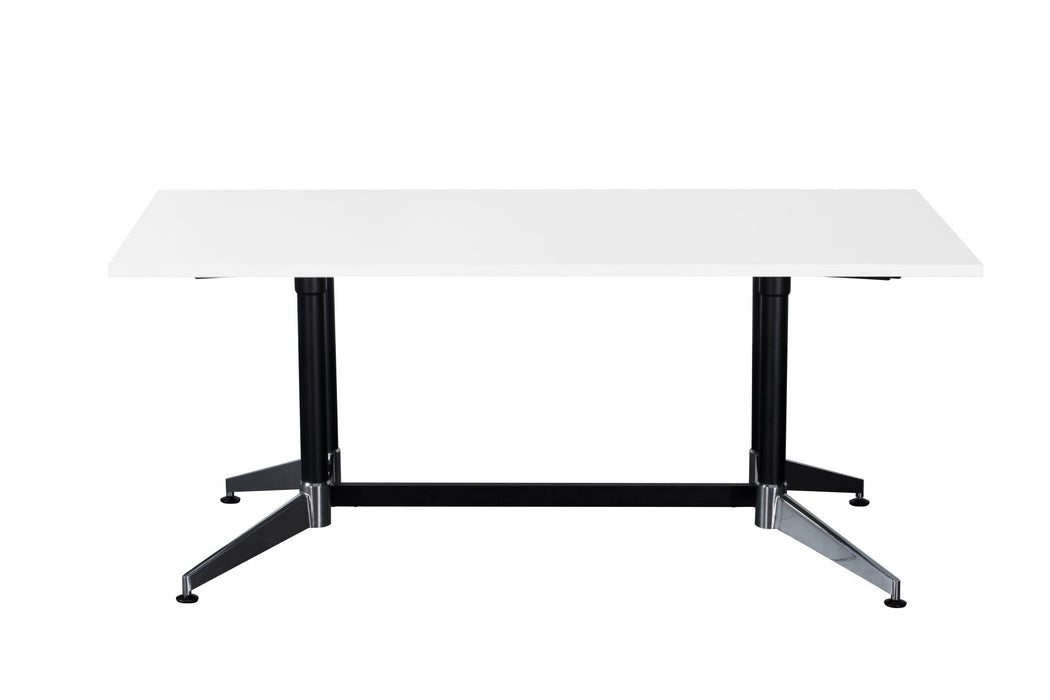 Typhoon Meeting Table - 1800mm W x 900mm D - Natural White