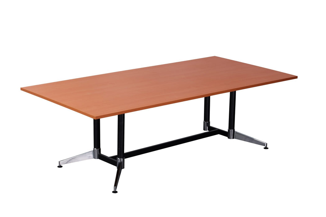 Typhoon Meeting Table - 2400mm W x 1200mm D - Cherry