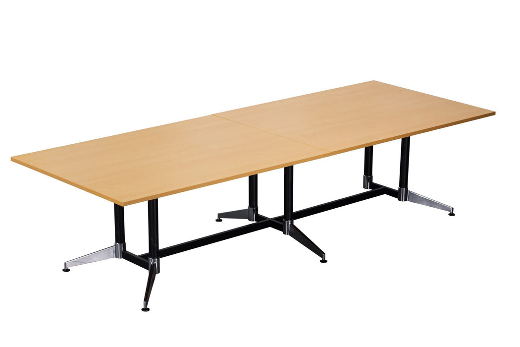 Typhoon Meeting Table - 3200mm W x 1200mm D - Beech