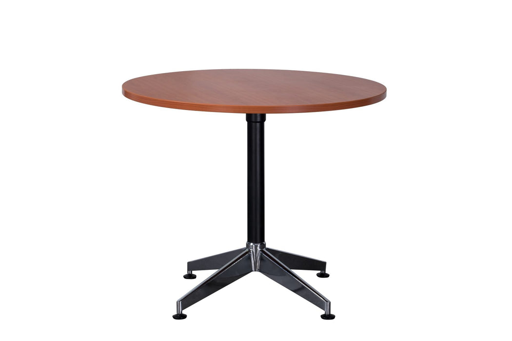 Typhoon 4 Star Round Table - 900mm Dia - Cherry