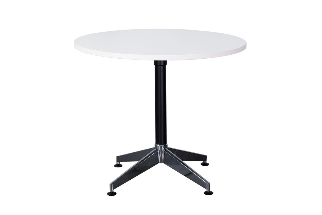 Typhoon 4 Star Round Table - 900mm Dia - Natural White