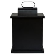 Medium LED Fireplace Lantern w/ Motion