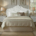 Louis Headboard King - White
