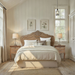 Louis Headboard Queen - Weathered Oak