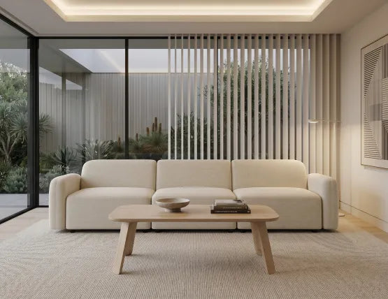 Mateo Coffee Table - Rectangle - Natural Ash - 120cm