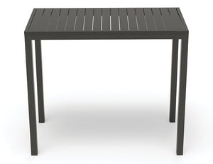 Halki Table - Outdoor - High Bar - 125cm x 65cm - Charcoal