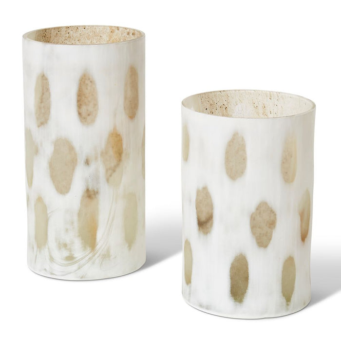 Haruni Vase - Brown/White, 23cm (H)