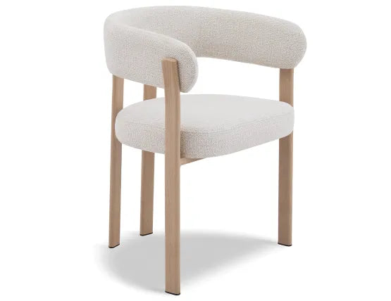Nodus Armchair - Oak - Grey