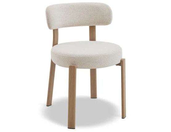 Nodus Dining Chair - Oak - Grey