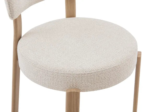 Nodus Dining Chair - Oak - Grey