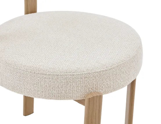 Nodus Dining Chair - Oak - Grey